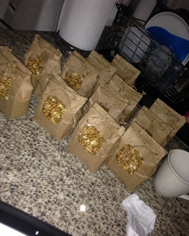 Popcorn party favors